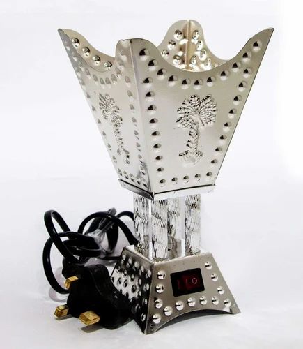 Black & Golden Royal Hourglass Electric Bakhoor Burner