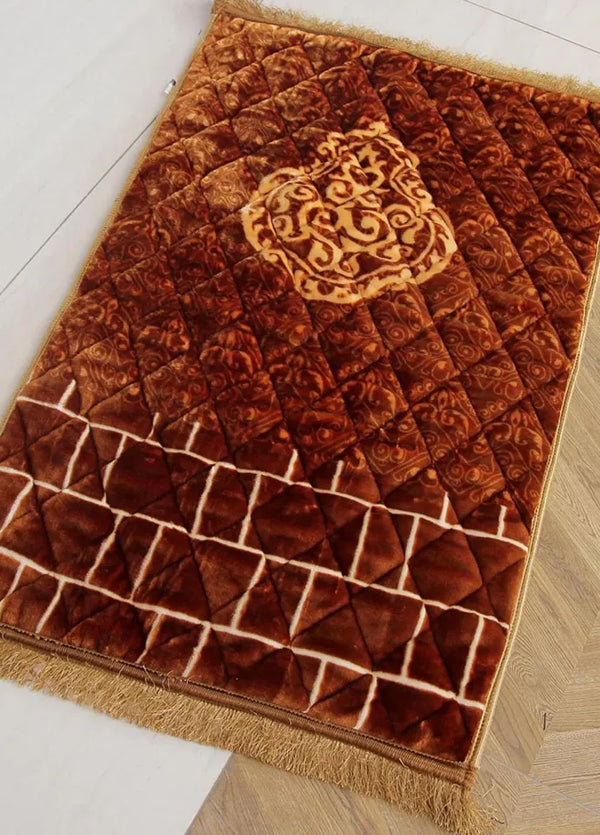 Premium Quilted Velvet Prayer Mat*